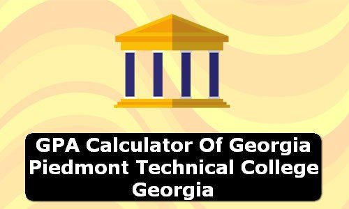 GPA Calculator of georgia piedmont technical college USA