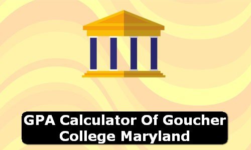 GPA Calculator of goucher college USA