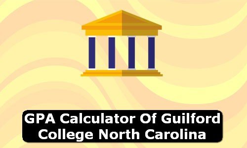 GPA Calculator of guilford college USA