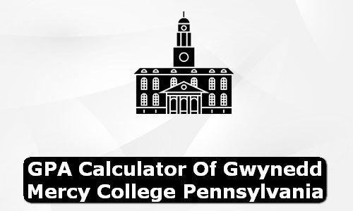 GPA Calculator of gwynedd mercy college USA