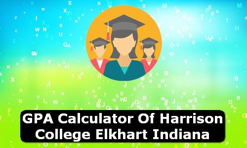 GPA Calculator of harrison college elkhart USA