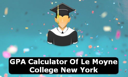 GPA Calculator of le moyne college USA