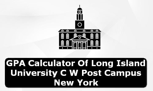 GPA Calculator of long island university c w post campus USA