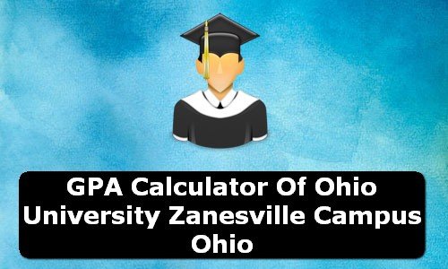 GPA Calculator of ohio university zanesville campus USA