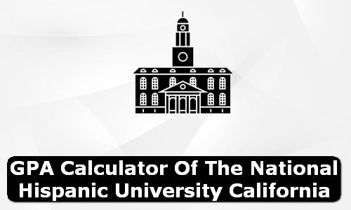 GPA Calculator of the national hispanic university USA