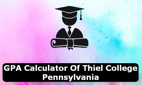 GPA Calculator of thiel college USA