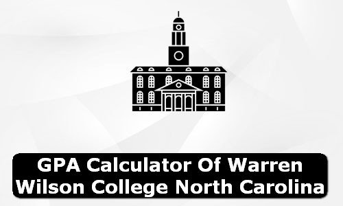 GPA Calculator of warren wilson college USA